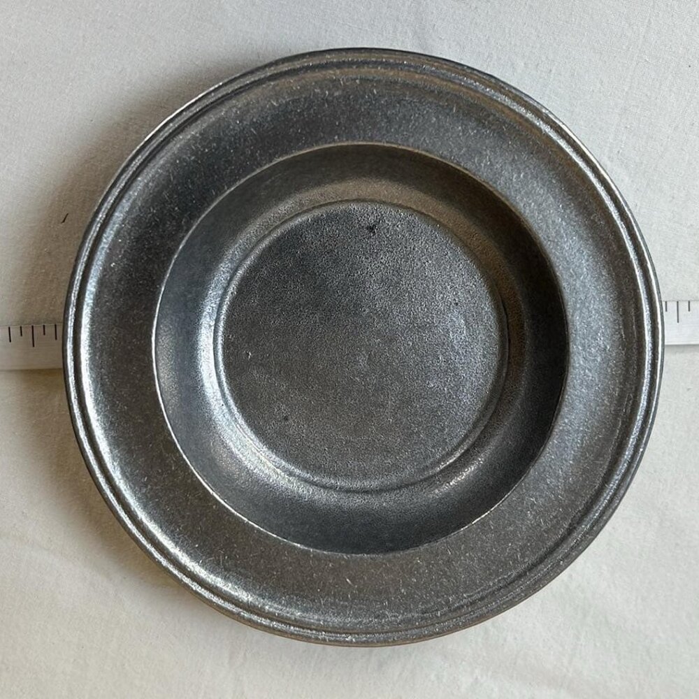 Vintage Carso Pewter Like Nutcracker Dish Mancave Renaissance Props Tavern‎ Pub
